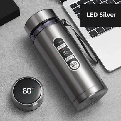 1000ML Stainless Steel Thermos Cup with LED Temperature Display 304 Tea Water Bottle Car Vacuum Flask Thermal Kettle Bottle