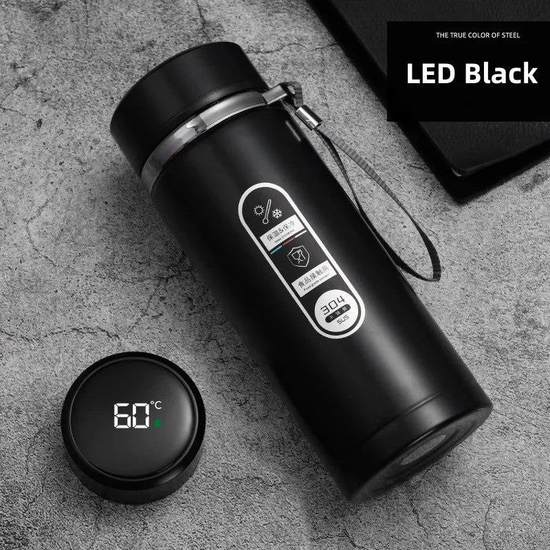 1000ML Stainless Steel Thermos Cup with LED Temperature Display 304 Tea Water Bottle Car Vacuum Flask Thermal Kettle Bottle