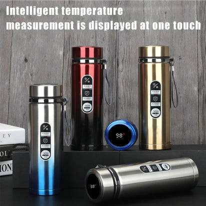 1000ML Stainless Steel Thermos Cup with LED Temperature Display 304 Tea Water Bottle Car Vacuum Flask Thermal Kettle Bottle