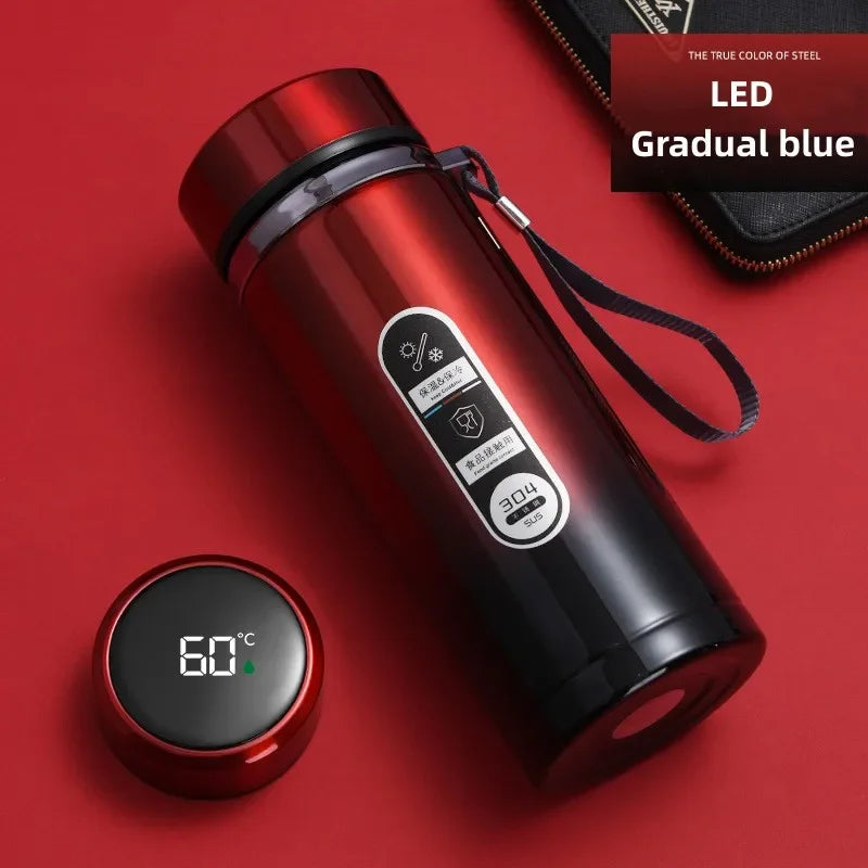 1000ML Stainless Steel Thermos Cup with LED Temperature Display 304 Tea Water Bottle Car Vacuum Flask Thermal Kettle Bottle